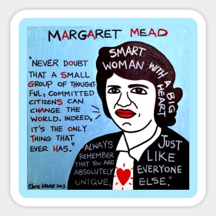 Margaret Mead Sticker